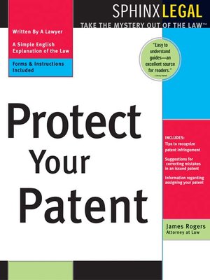 cover image of Protect Your Patent